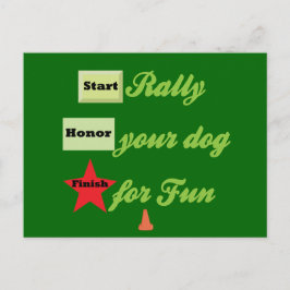 ラリーを始める ポストカード