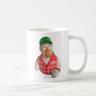 ラリーケーブルの人のゴム製アヒルのマグ コーヒーマグカップ