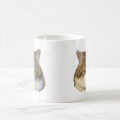 ラリーダウニング街猫の顔 コーヒーマグカップ (中央)