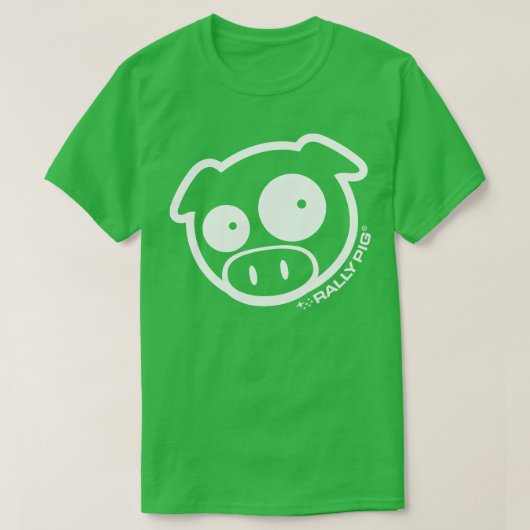 ラリーピッグ1 Tシャツ (デザイン正面)