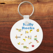 ラリーロック キーホルダー (正面)