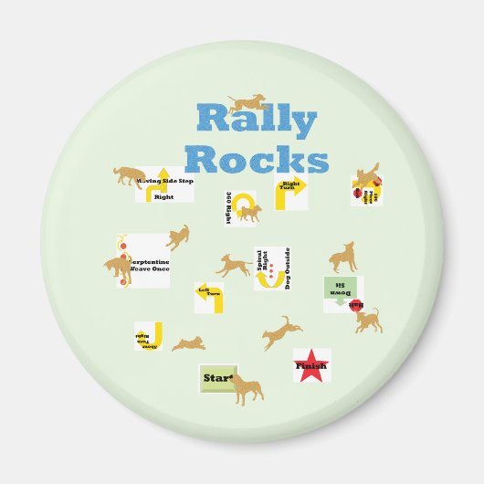 ラリーロック マグネット (正面)