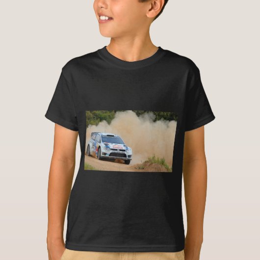 ラリー車 Tシャツ (正面)