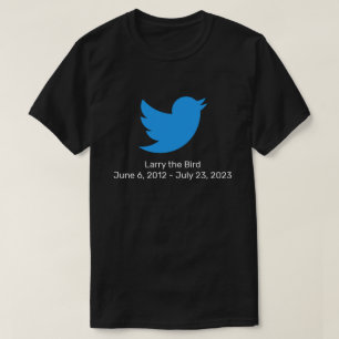 ラリー・ザ・バードのTwitter引退 Tシャツ