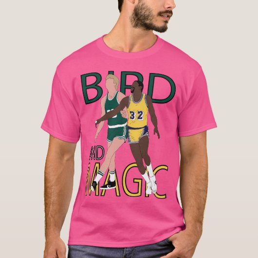 ラリー・バードアンド・魔法・ジョンソン Tシャツ (正面)