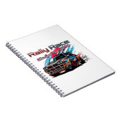 ラリー・レースヴィンテージ – スピードがワイルド・サイドに出会う時! ノートブック (右側)