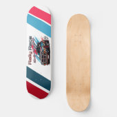 ラリー・レース – スピードがワイルドサイドに出会う時! スケートボード (正面)