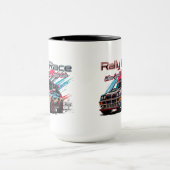 ラリー・レース – スピードがワイルドサイドに出会う時！ マグカップ (中央)