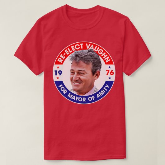 ラリー・ヴォーンを選んで市長に選ぶ Tシャツ (デザイン正面)
