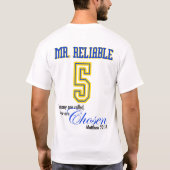 ラリー、Rodjerick Tシャツ (裏面)