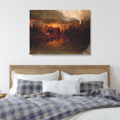 ラリーVAの地下。 キャンバスプリント (インサイチュ (寝室))