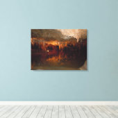 ラリーVAの地下。 キャンバスプリント (インサイチュ (ウッドフロア))