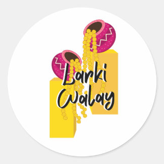 ラルキワレー | デシ結婚お祝い ラウンドシール