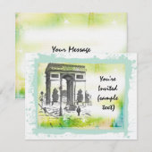 ラルクドトリオンフ招待状 招待状 (正面/裏面)