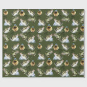 ラルゲムウスベース魚釣りラッピング紙 ラッピングペーパー (フラット)