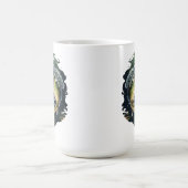 ラルゲムウスベース魚釣り コーヒーマグカップ (中央)