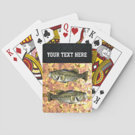 ラルジェムウスバスカッコいい迷彩柄魚釣りカスタム トランプ