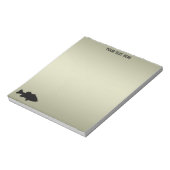 ラルジェムウスベース魚釣りテンプレート ノートパッド (回転)