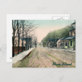 ラルストンPAメイン通りはがき ポストカード (正面/裏面)