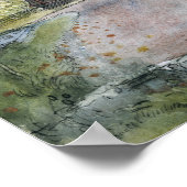 ラルソン – オールドスンドボーン教会(家から) ポスター (角)