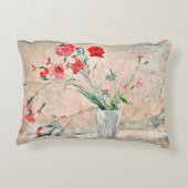 ラルソン – カーネーションとポピー アクセントクッション (裏面)