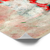 ラルソン – カーネーションとポピー ポスター (角)