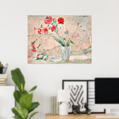 ラルソン – カーネーションとポピー ポスター (ホームオフィス)