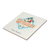 ラルナカキプロスレトロカクテルヴィンテージサンセット タイル (側面)