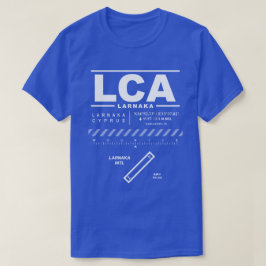 ラルナカ国際的空港LCA Tシャツ