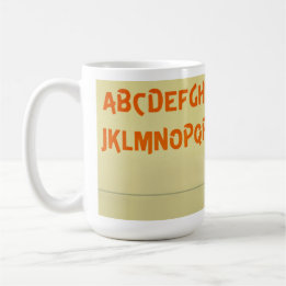 ラルファベット・キャット・カップ コーヒーマグカップ