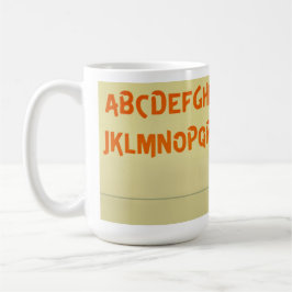 ラルファベット・キャット・カップ コーヒーマグカップ