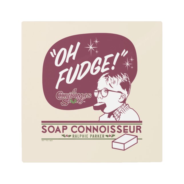 ラルフィー・パーカー – ソープコンノシュー メタルプリント (正面)