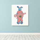 ラルフィー |ピンク悪夢 キャンバスプリント (インサイチュ (ウッドフロア))