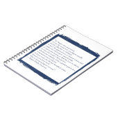 ラルフウォルドエマーソン引用文 ノートブック (左側)