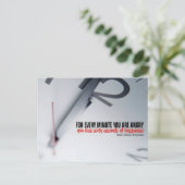 ラルフウォルドエマーソン感動的引用文ハピネス ポストカード (スタンド正面)