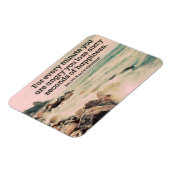 ラルフウォルドエマーソン感動的引用文ハピネス マグネット (左側)