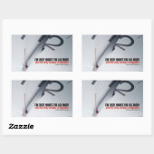 ラルフウォルドエマーソン感動的引用文ハピネス 長方形シール (シート)