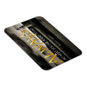 ラルフウォルドエマーソン感動的引用文常時 マグネット (右側)