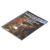 ラルフウォルドエマーソン自然引用文 ノートブック (左側)