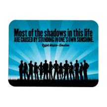 ラルフウォルド感動的エマーソン引用文「影」