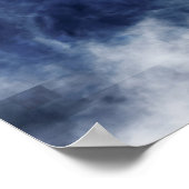 ラルフウォルド感動的エマーソン引用文"星" ポスター (角)