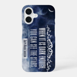 ラルフウォルド感動的エマーソン引用文"星" iPhone 16ケース