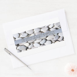 ラルフウォルド感動的引用文「クルー」 長方形シール