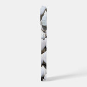 ラルフウォルド感動的引用文「クルー」 iPhone 15ケース (左側面)