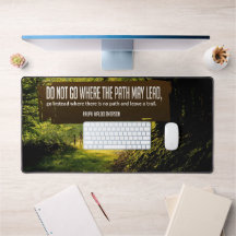 ラルフウォルド感動的引用文「トレイル」