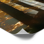 ラルフウォルド感動的引用文「トレイル」 ポスター (角)