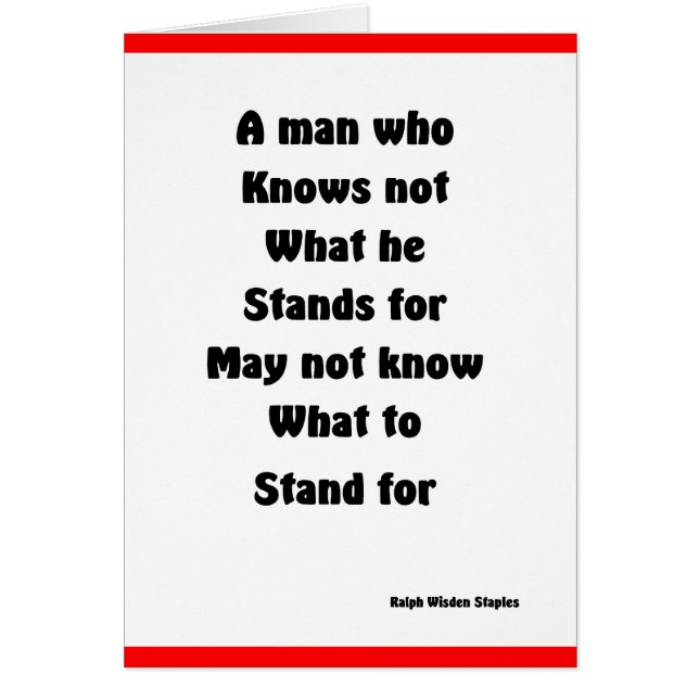 ラルフ・ウィスデンやる気を起こさせるステープル (正面)