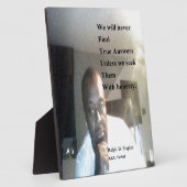 ラルフ・ウィスデン・ステープル フォトプラーク (側面)