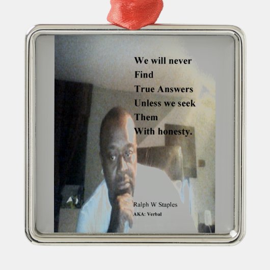 ラルフ・ウィスデン・ステープル メタルオーナメント (正面)