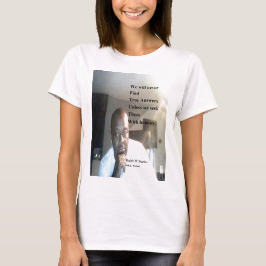 ラルフ・ウィスデン・ステープル Tシャツ (正面)